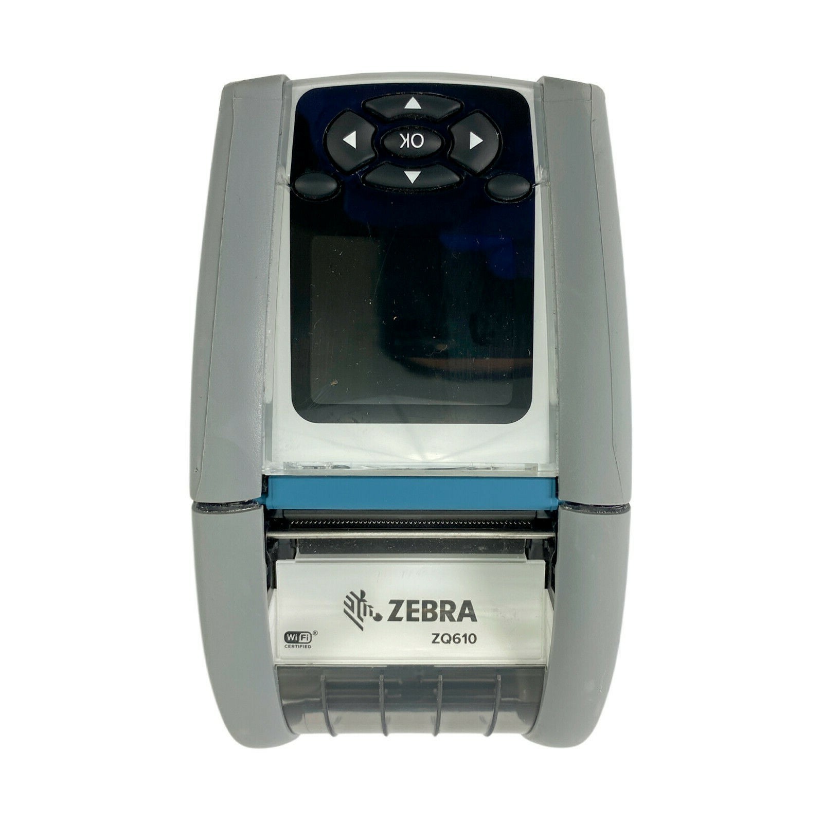 Zebra ZQ610 Barcode Thermal Printer WiFi BT USB No Battery No Adapter TESTED