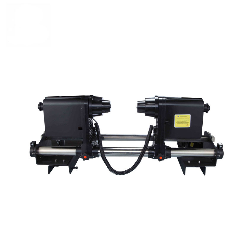 New Arrival 110V Printer Paper Receiver Roll Media Take Up Reel With Two Motors
