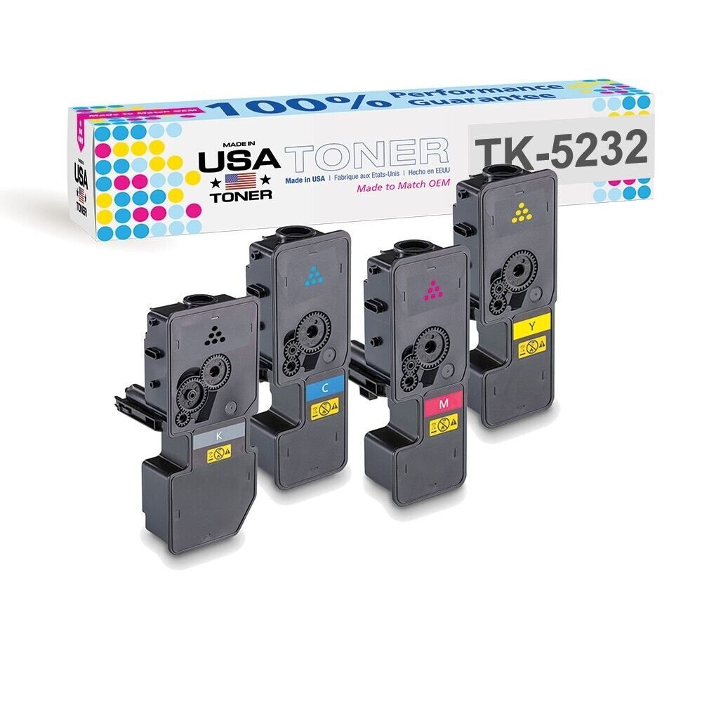 TONER for Kyocera Ecosys P5021cdw TK5232 (CMYK, 4 cartridges)