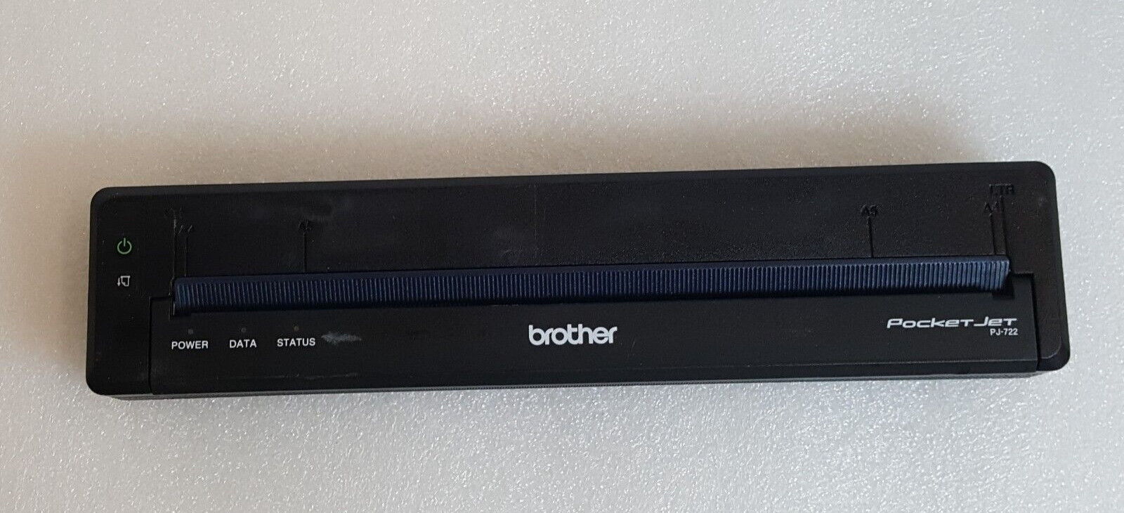 BROTHER Pocket Jet PJ-722 Thermal Printer No A/C POWER ADAPTER (TESTED).