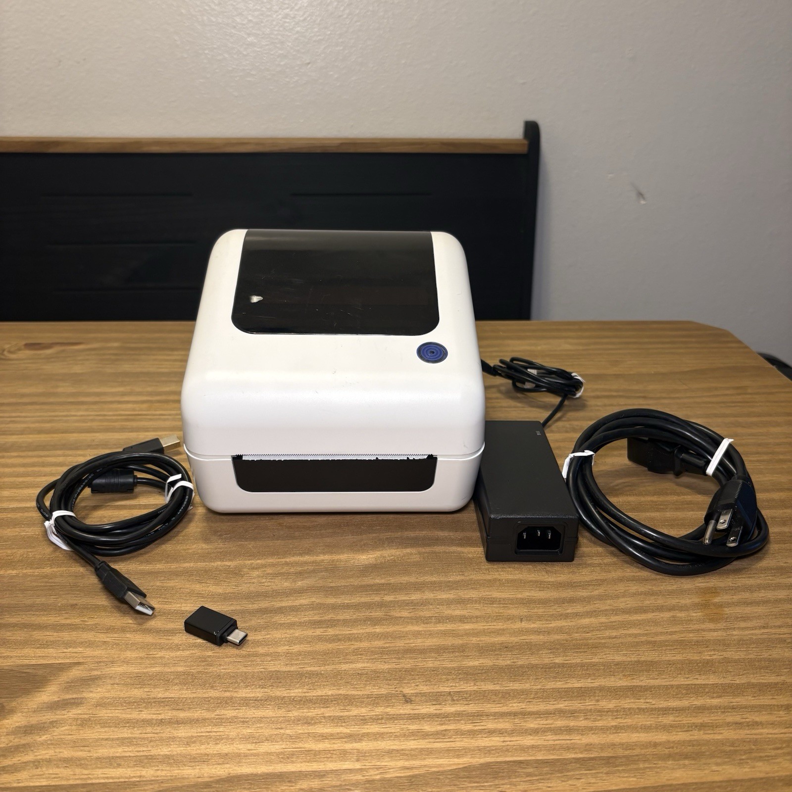 Jadens JD- 168BT Thermal Label Printer Bluetooth W/ Power Cords