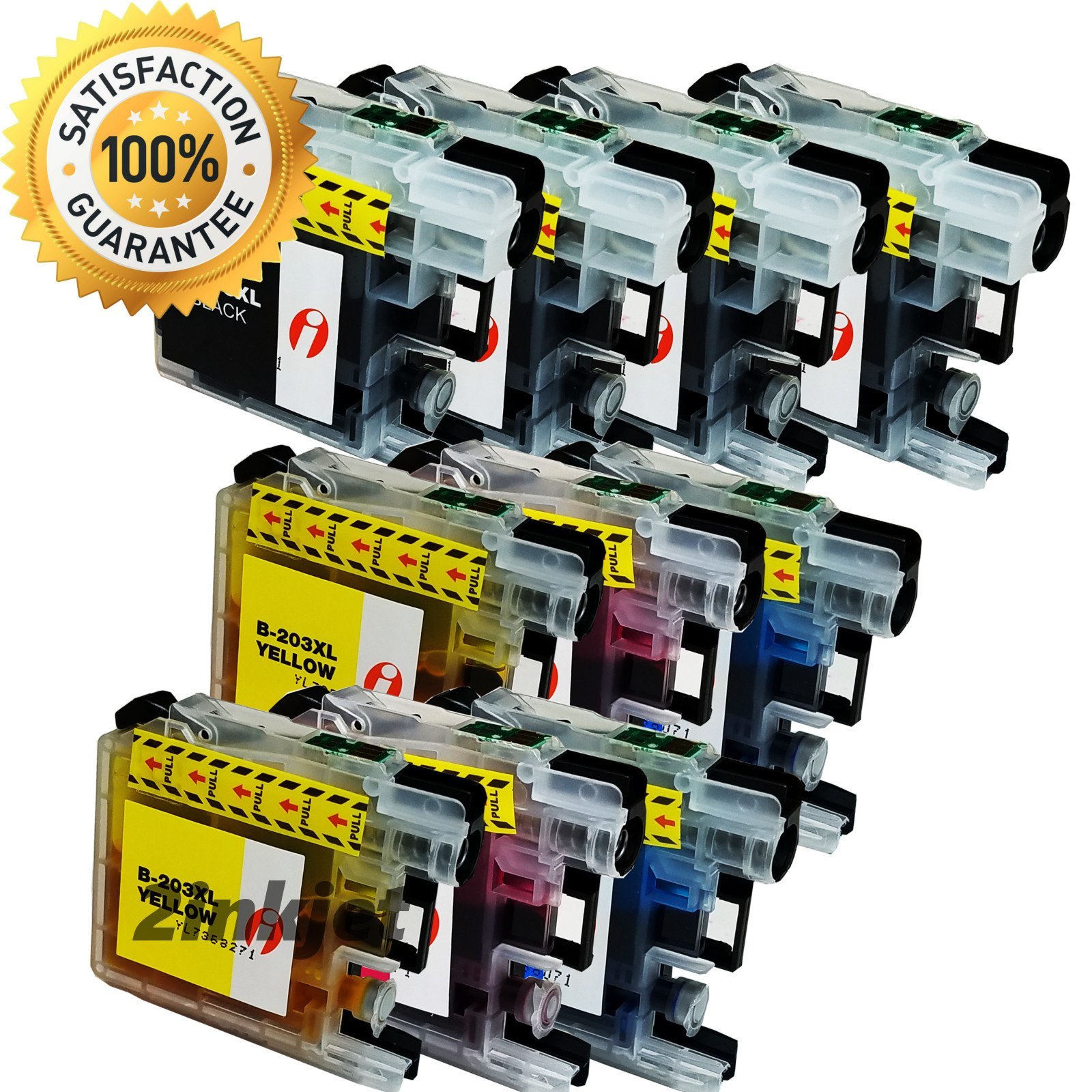 10pk LC-203XL LC203XL Ink For Brother MLC201 MFC-J680DW MFC-J880DW MFC-J885DW