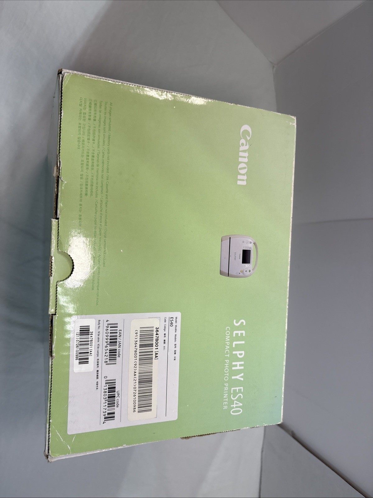 NEW Canon Selphy ES40 Compact Portable Photo Printer