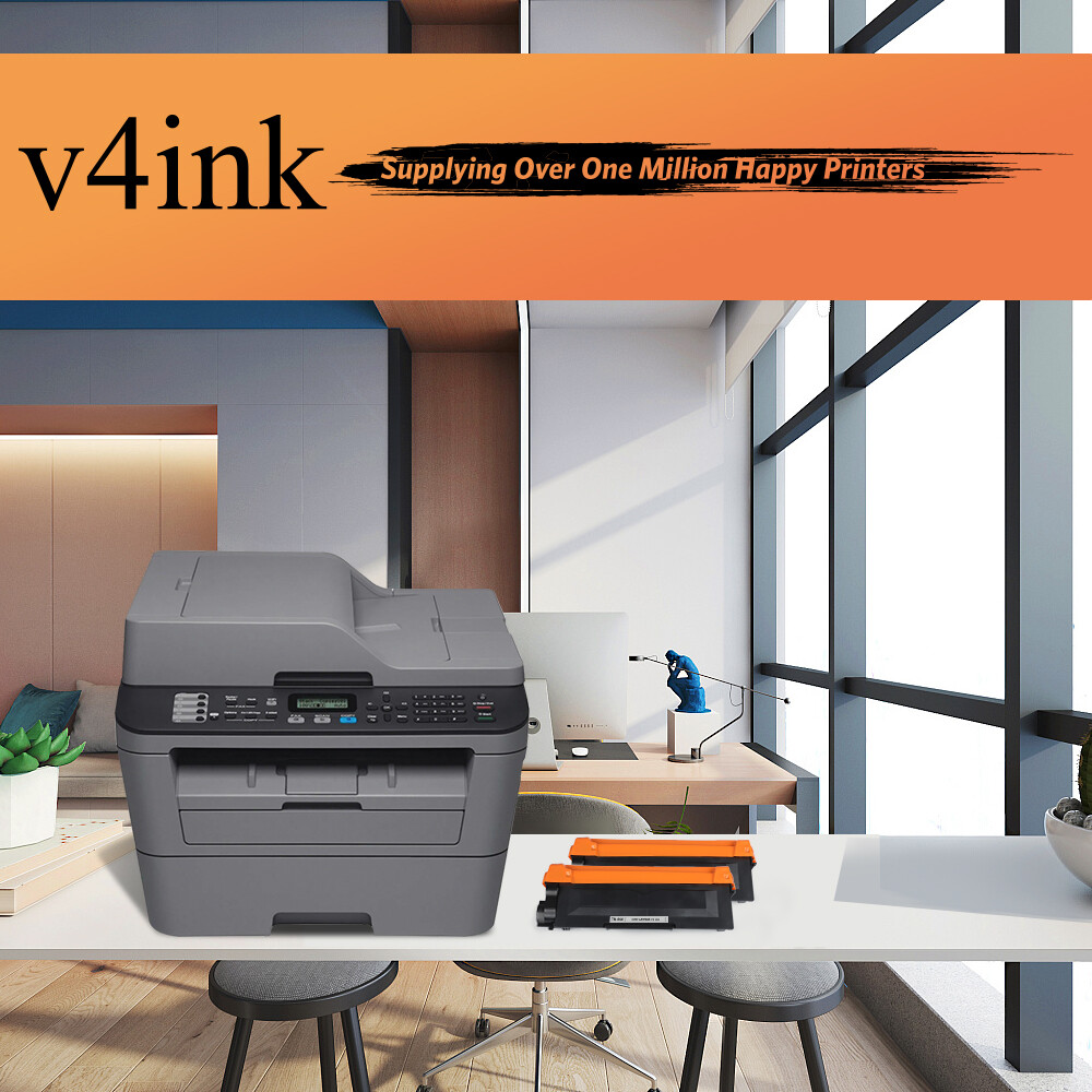 2PK TN660 Toner Cartridge for Brother TN630 MFC-L2700DW MFC-L2740DW DCP-L2540DW