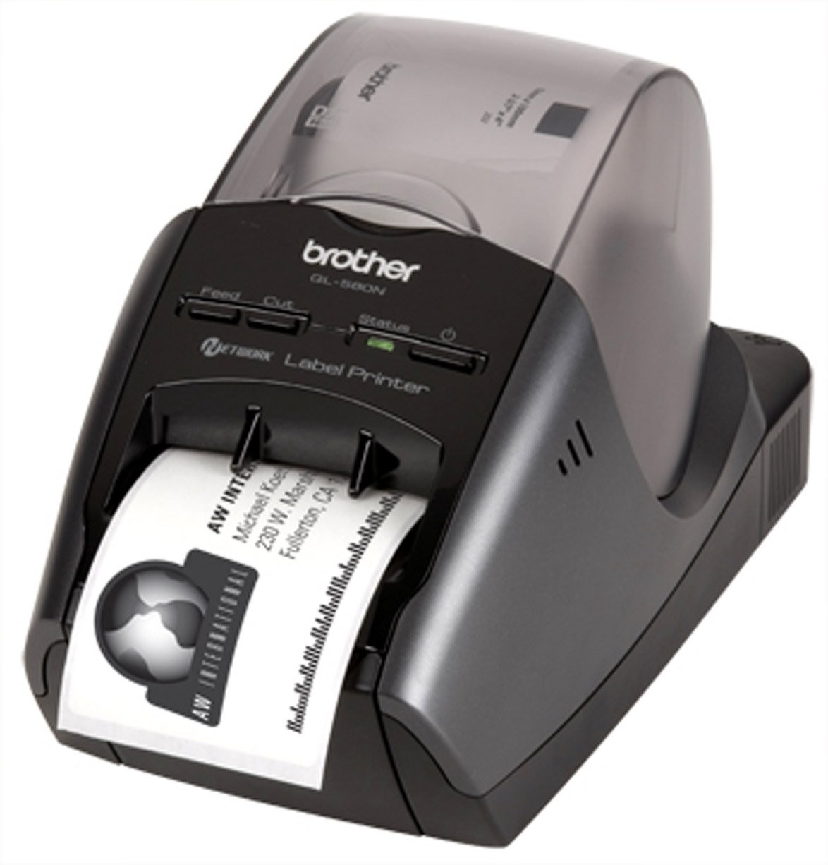 Brother (QL-580N) Network RJ-45 Ethernet, USB & RS-232, Label Printer | Used