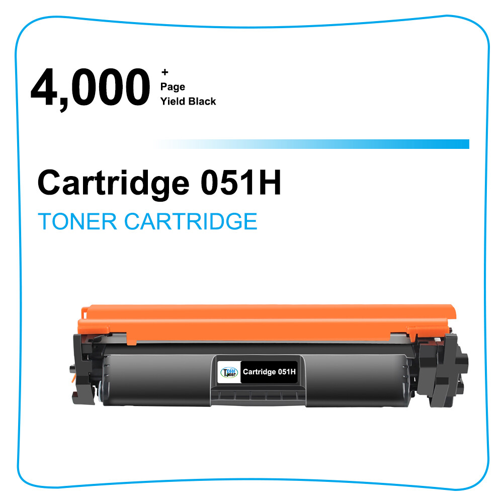 1PK CRG051H Toner Cartridge Compatible For Canon 051 ImageCLASS LBP162dw MF269dw