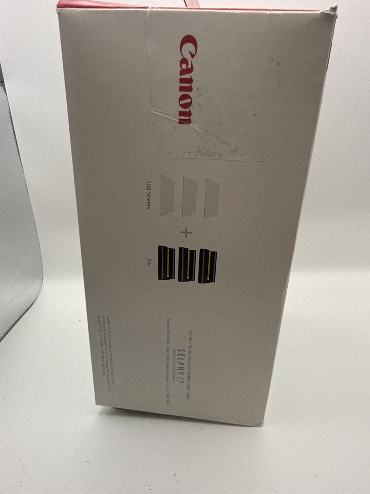 Canon Selphy CP1500 CP1300 CP1200 4×6 108 sheets Color Ink Paper Set KP-108IN