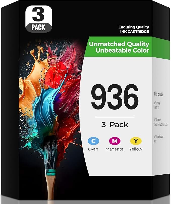 936 Compatible Ink Cartridges For HP 936e OfficeJet Pro 9125e 9135e 9730e 9135