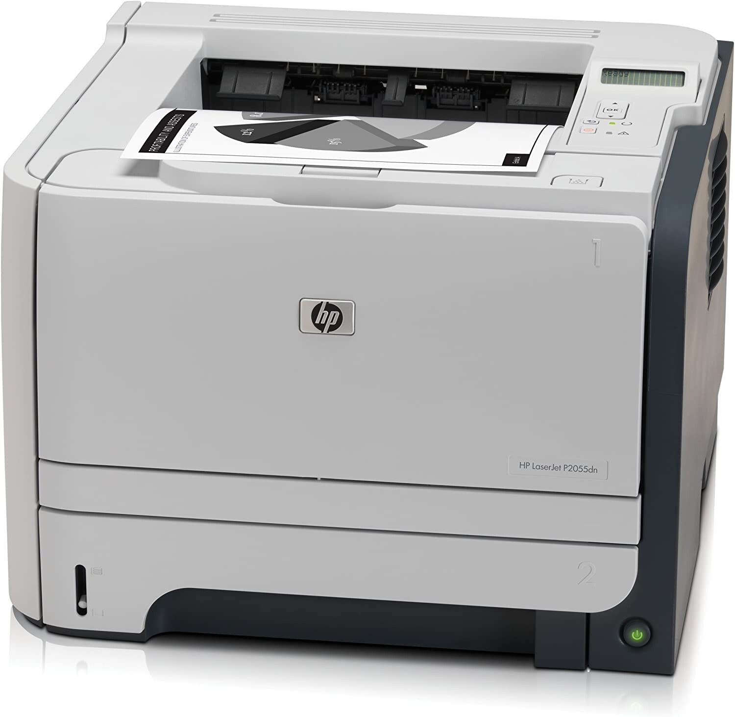 HP LaserJet P2055DN Monochrome Printer – Light Gray/Black 35 PPM