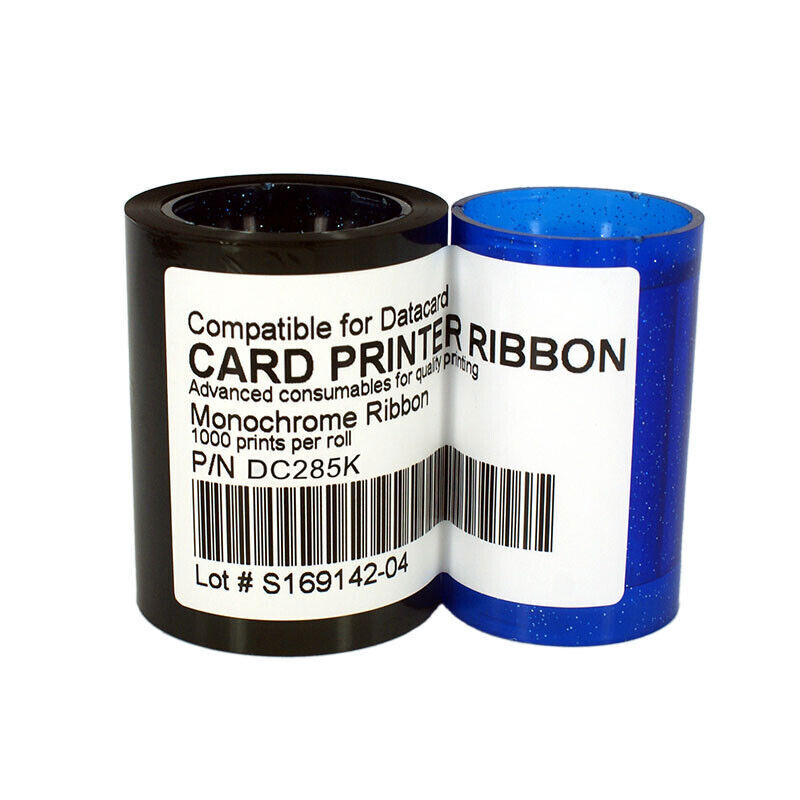 Black ribbon for Datacard SP25/SP30/SP35/SP55/SP75/CP40/CP60/CP80 1000 prints