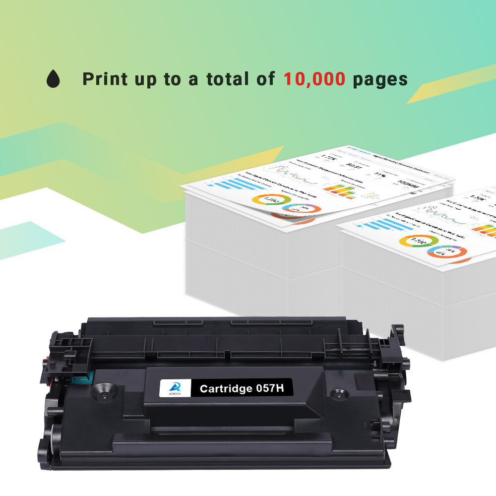 2 Pack Toner 057 Compatible With Canon 057H ImageCLASS MF445dw LBP227dw MF449dw