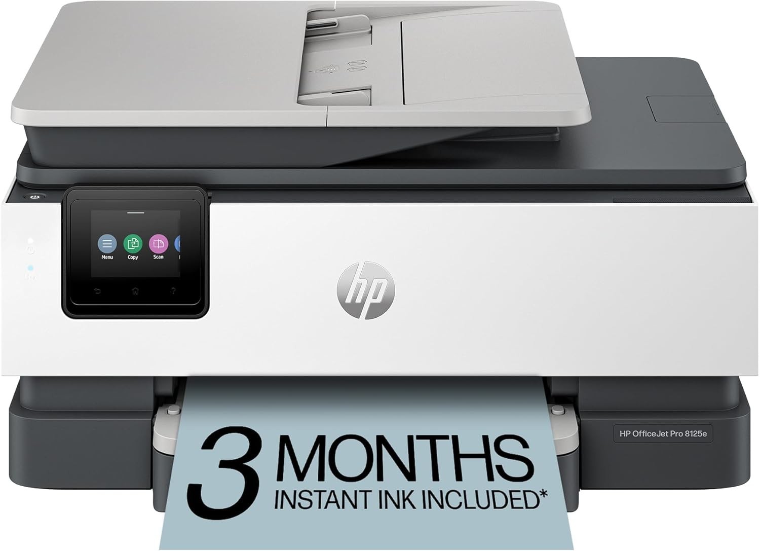 HP OfficeJet Pro 8125e Wireless All-in-One Color Inkjet Printer, Print, scan, co