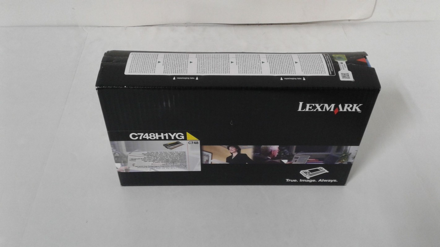 Lexmark C748H1YG Toner Ctg Yellow 10.000 Pages for Lexmark C748