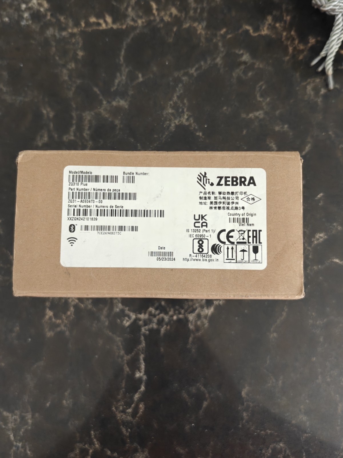 Zebra ZQ310 Thermal Label Printer “READ DISCRIPTION”