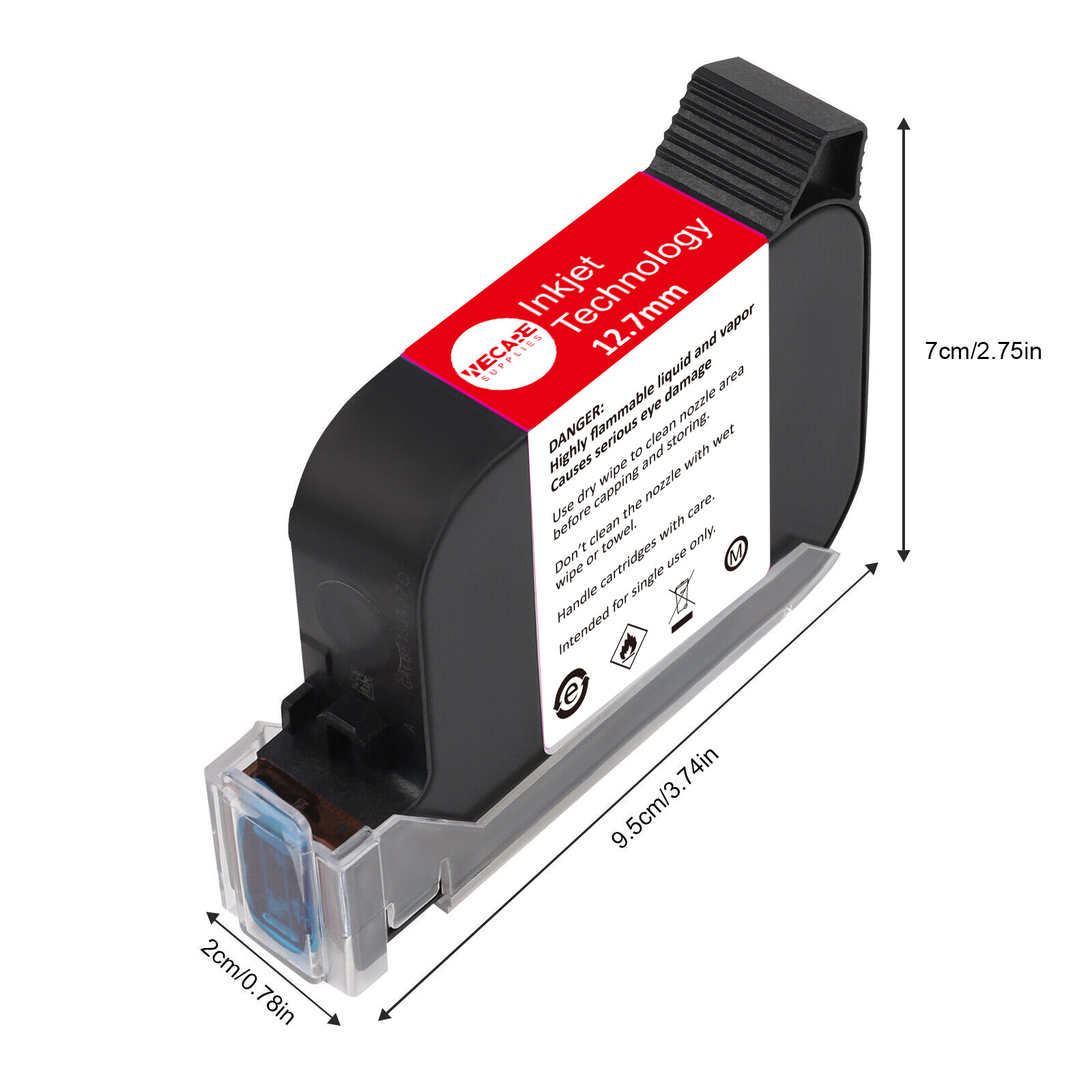Original Ink Cartridge Fast Dry Ink cartridge for Handheld Inkjet Printer