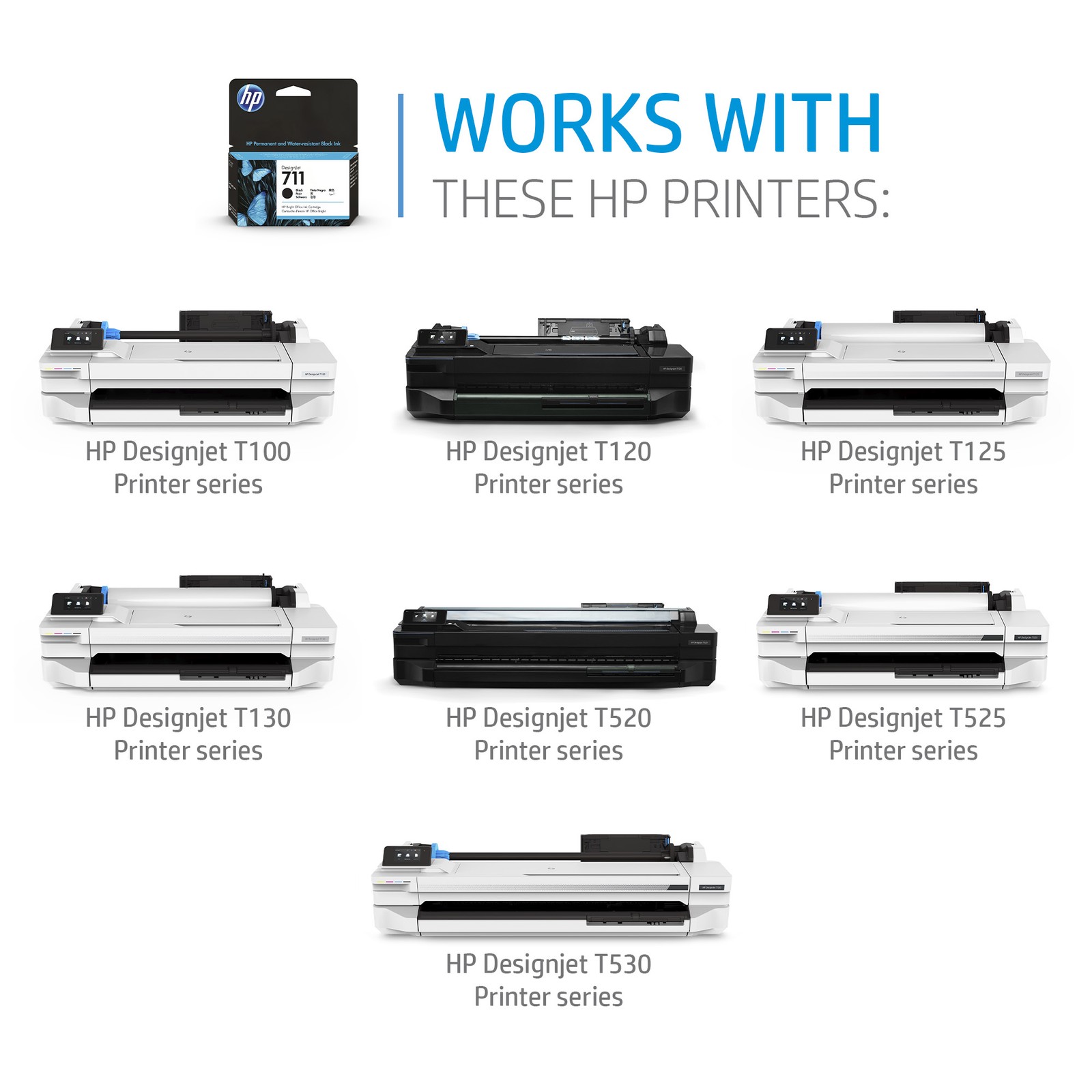 HP 711 DesignJet Printhead Replacement Kit, C1Q10A