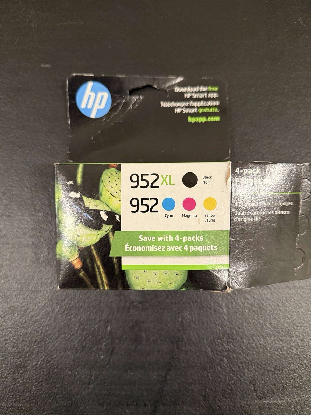 HP 952XL BK 952 Ink 4 Pack Exp 11/2026 OEM GENUINE