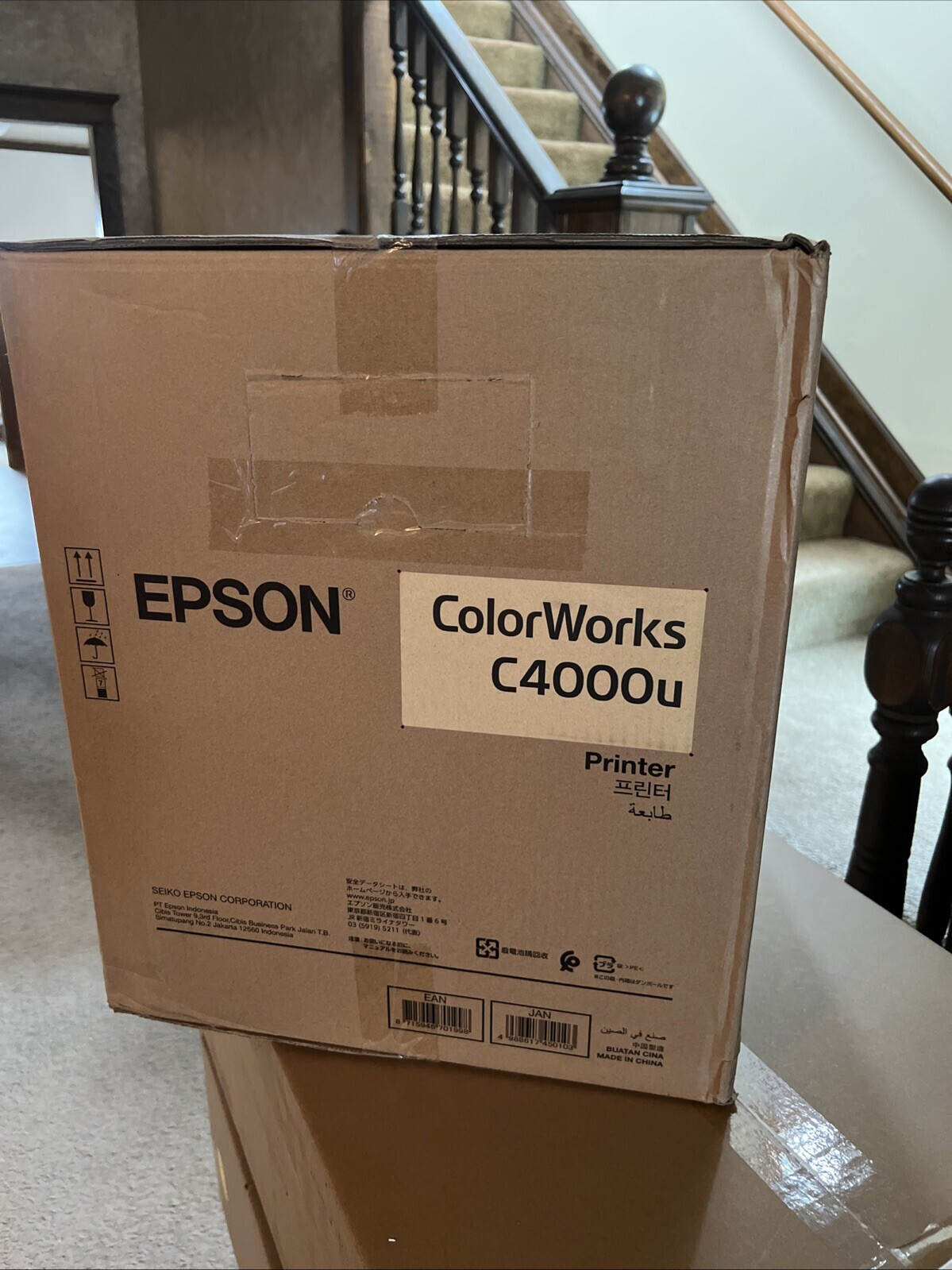 Epson ColorWorks C4000u Label Printer Glossy Ink Brand New Read Description.