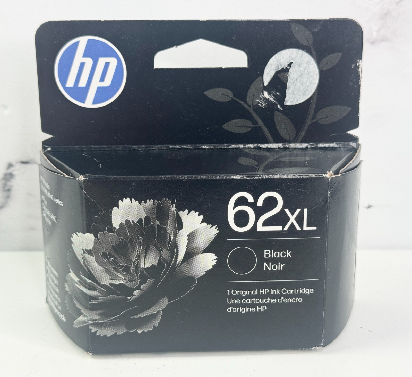 New/Sealed – HP Black 62XL Print ink Cartridge | EXP 02/2028