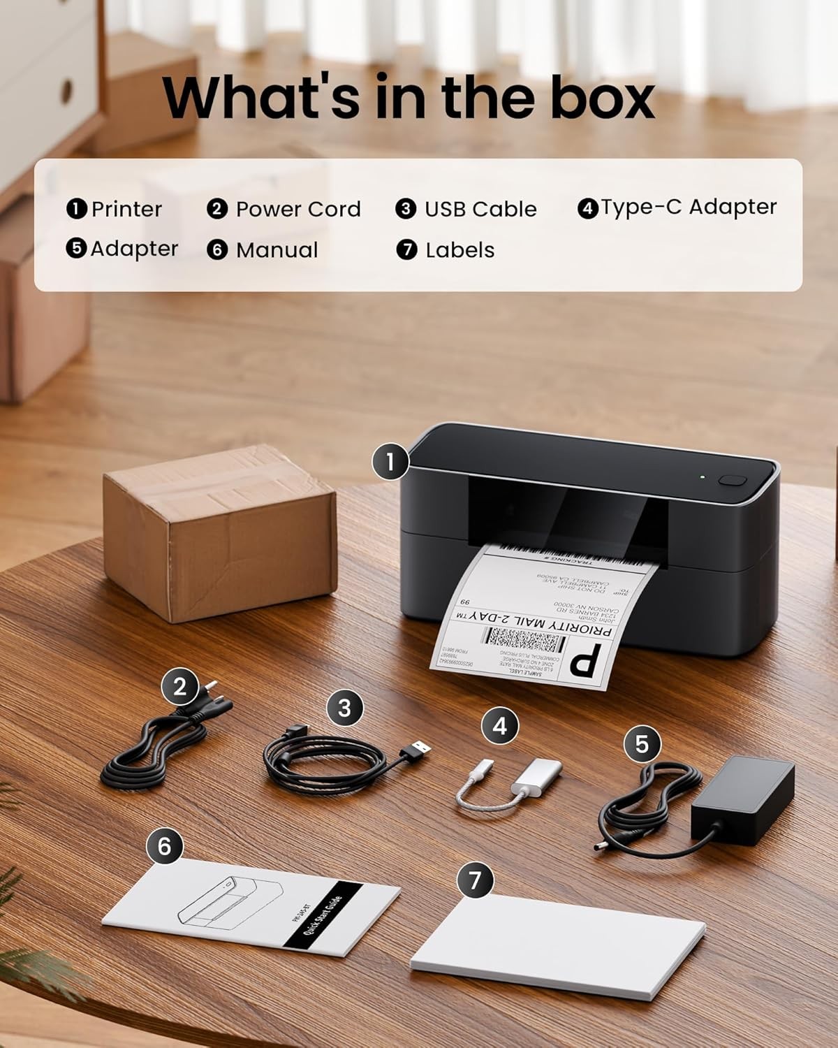 Shipping Label Printer Thermal Label Printer for Amazon, Ebay,Shopify,USPS Lot