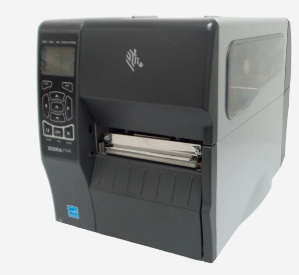 Zebra ZT230 Thermal Transfer Industrial Barcode Label Printer with wall Adapter