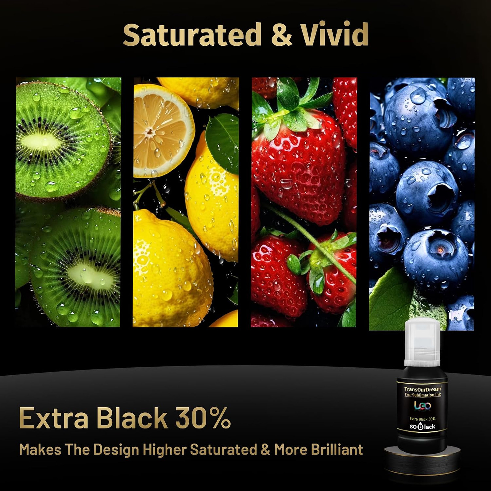 Sublimation Ink 337ml Auto-Refill Bottles For ET-2400 ET-2720 ET-2760 ET-2750
