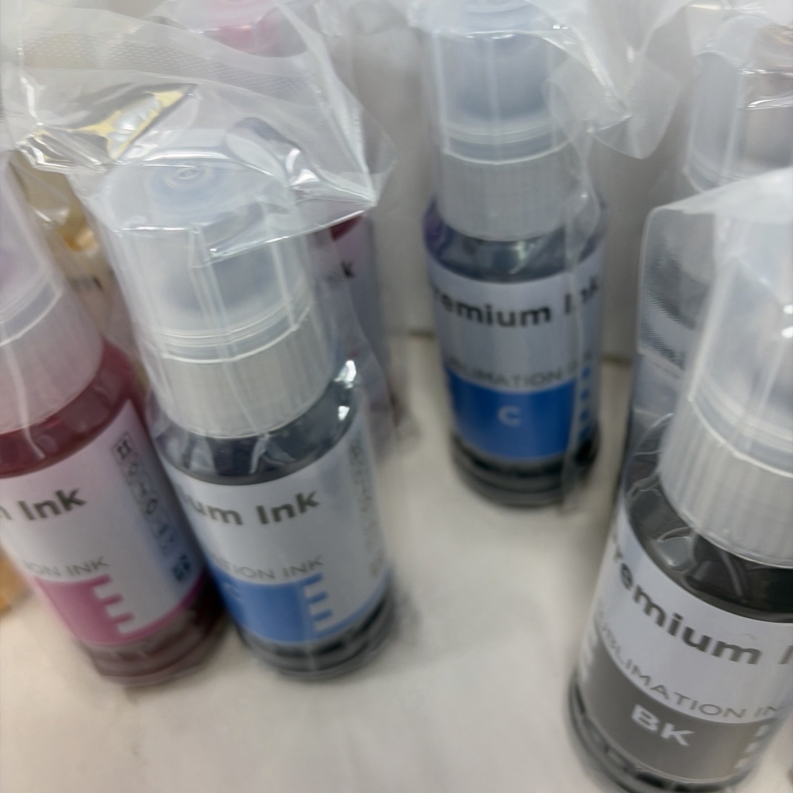 1200ml Sublimation Ink Refilled Bottles for ET2400 ET2720 ET2760 ET2750 ET48