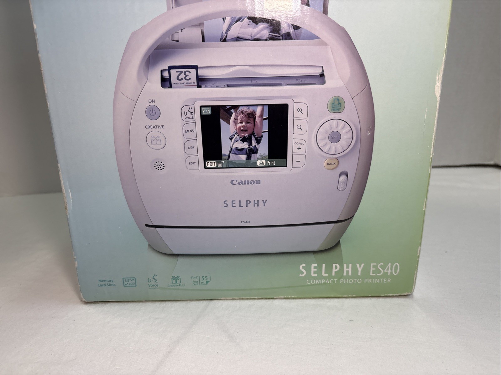 NEW Canon Selphy ES40 Compact Portable Photo Printer