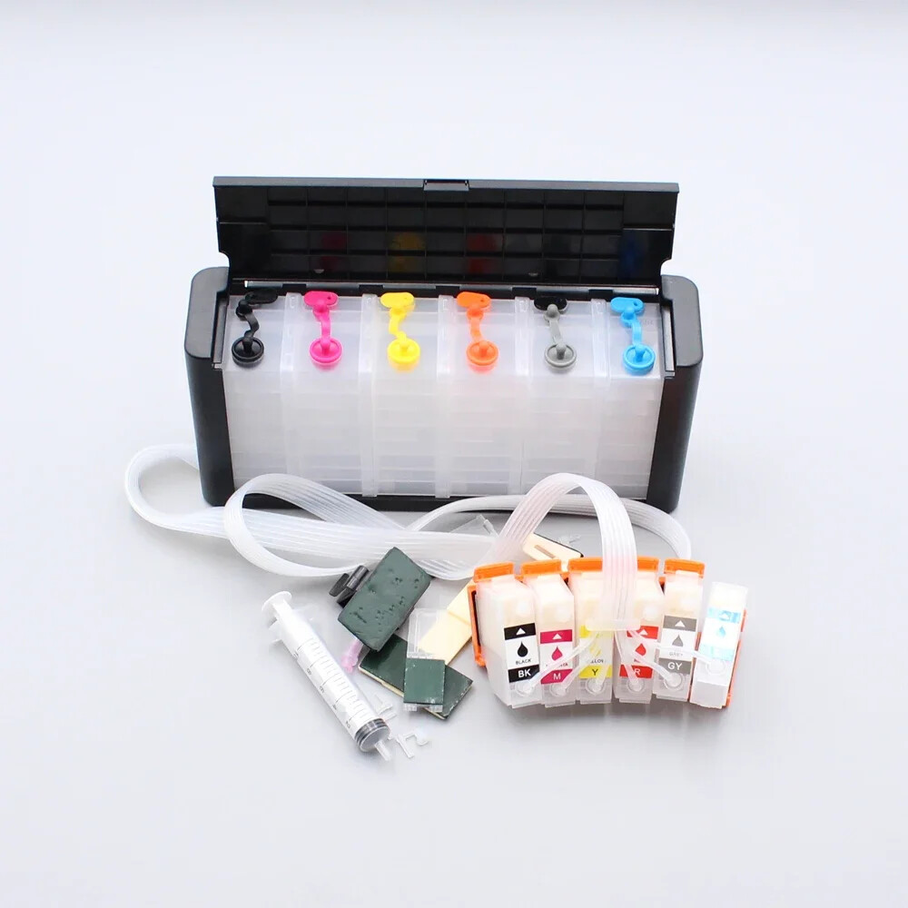 6 Color Ciss System Without Chip For Eps XP-15000 XP-15010 XP-15080 Printer