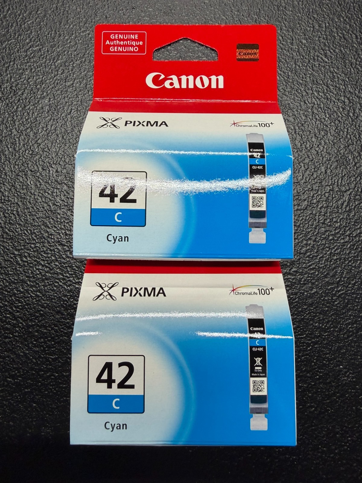 *3 Pack Bundle* Canon CLI-42 Genuine Photo Cyan Ink Tank – PIXMA PRO-100 Printer