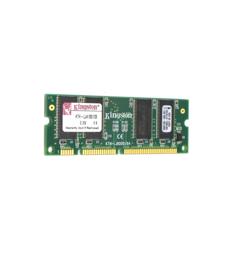 Kingston KTH-LJ4100/128 | 128MB SDRAM Non-ECC Unbuffered DIMM CL3 3.3V 100-Pin