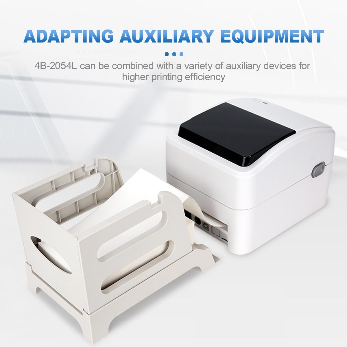 Shipping Label printer USB Direct thermal barcode w/ 4*6 inch x 6 rolls labels