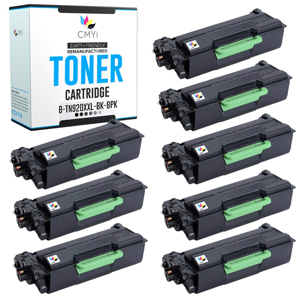 CMYi 8PK Compatible TN-920XXL Cartridge for Brother MFC-L5915DW L6810DW L6915DW