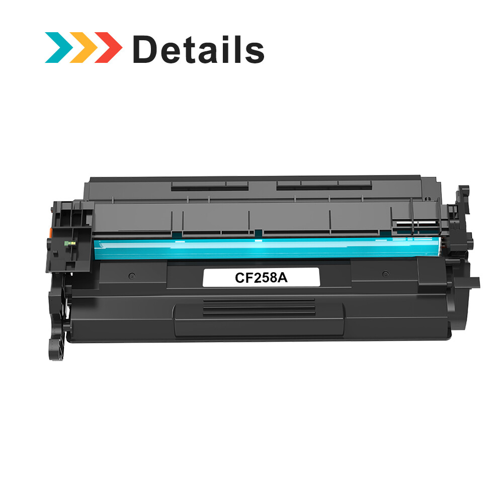 2 x CF258A 58A Toner for HP LaserJet Pro M404 M404n M404dn MFP M428fdw NO CHIP