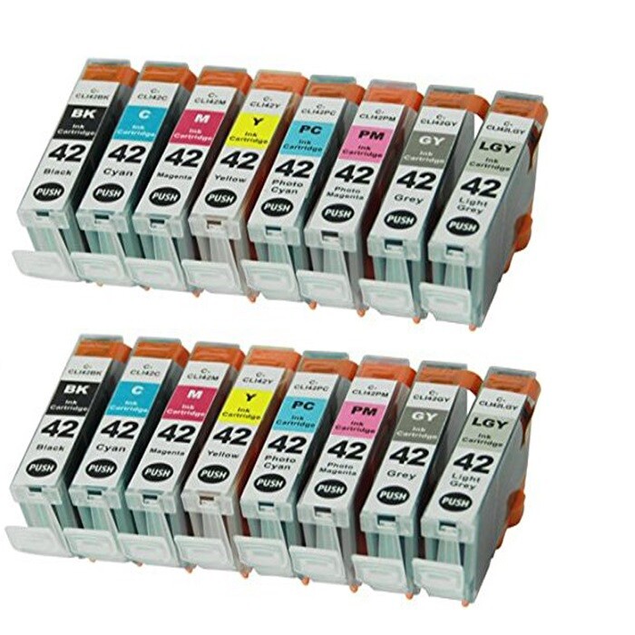 Ink Cartridges For Canon CLI-42 Printer with chip use for Pixma Pro-100 Pro100