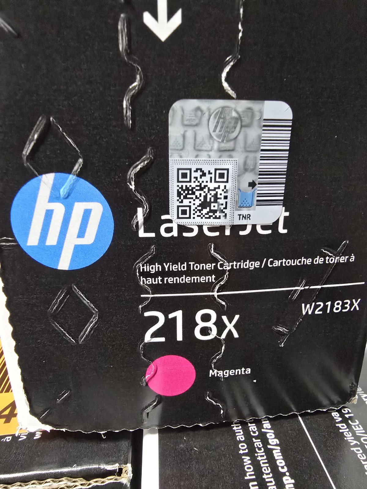 HP 218X Cyan / Magenta / Yellow High Yield Toner Cartridge – Sealed NEW