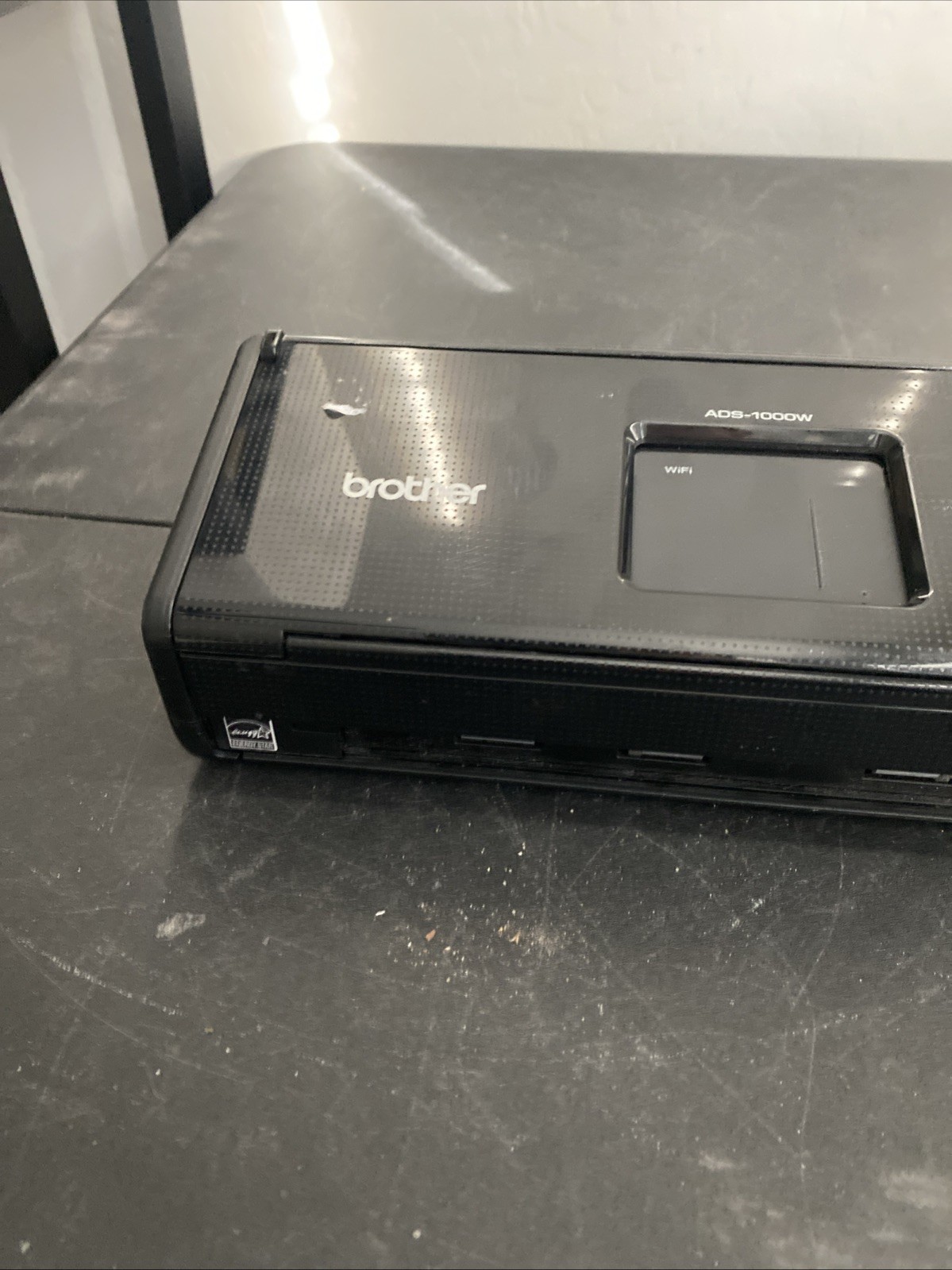Brother ADS-1000W Compact Color Desktop Scanner Duplex Wireless Network No Cords