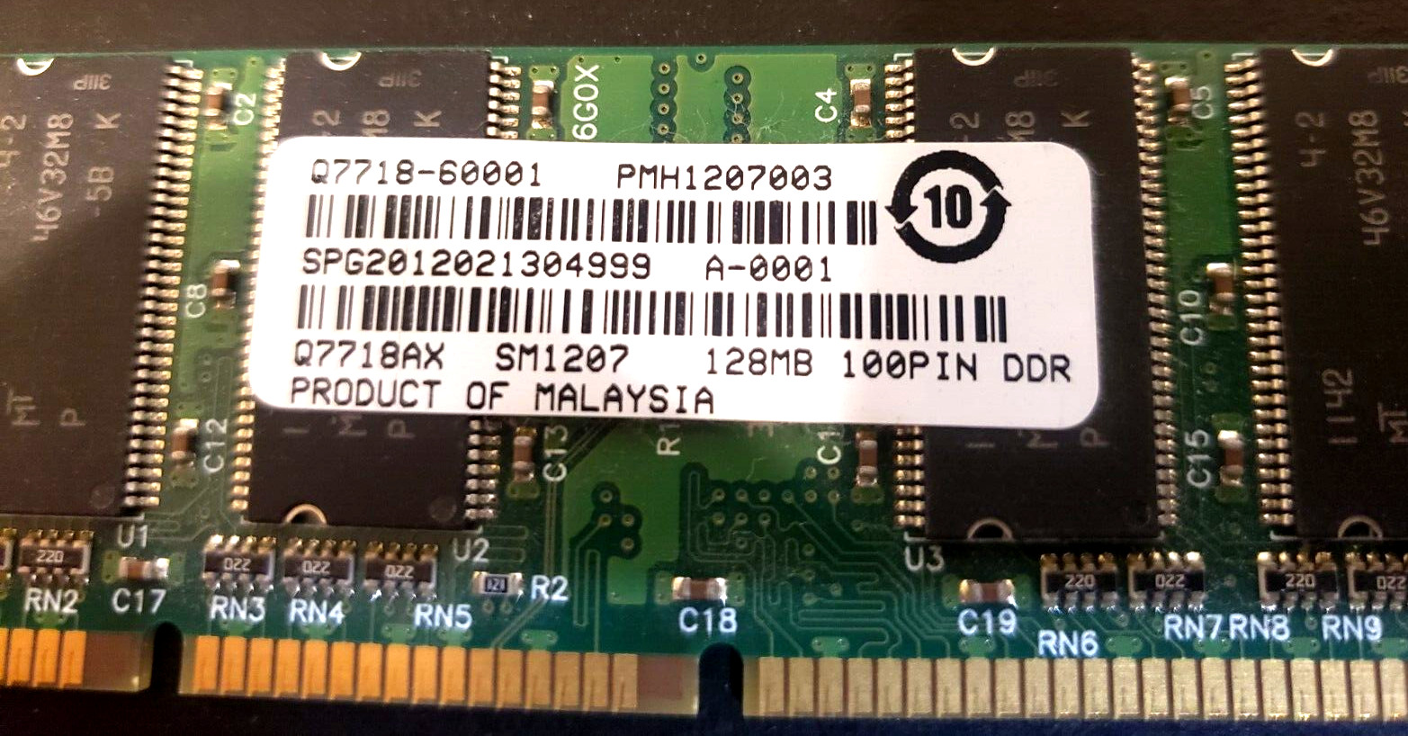 128MB Printer Memory for HP LaserJet 9000 9050 GENUINE 100PIN SODIMM