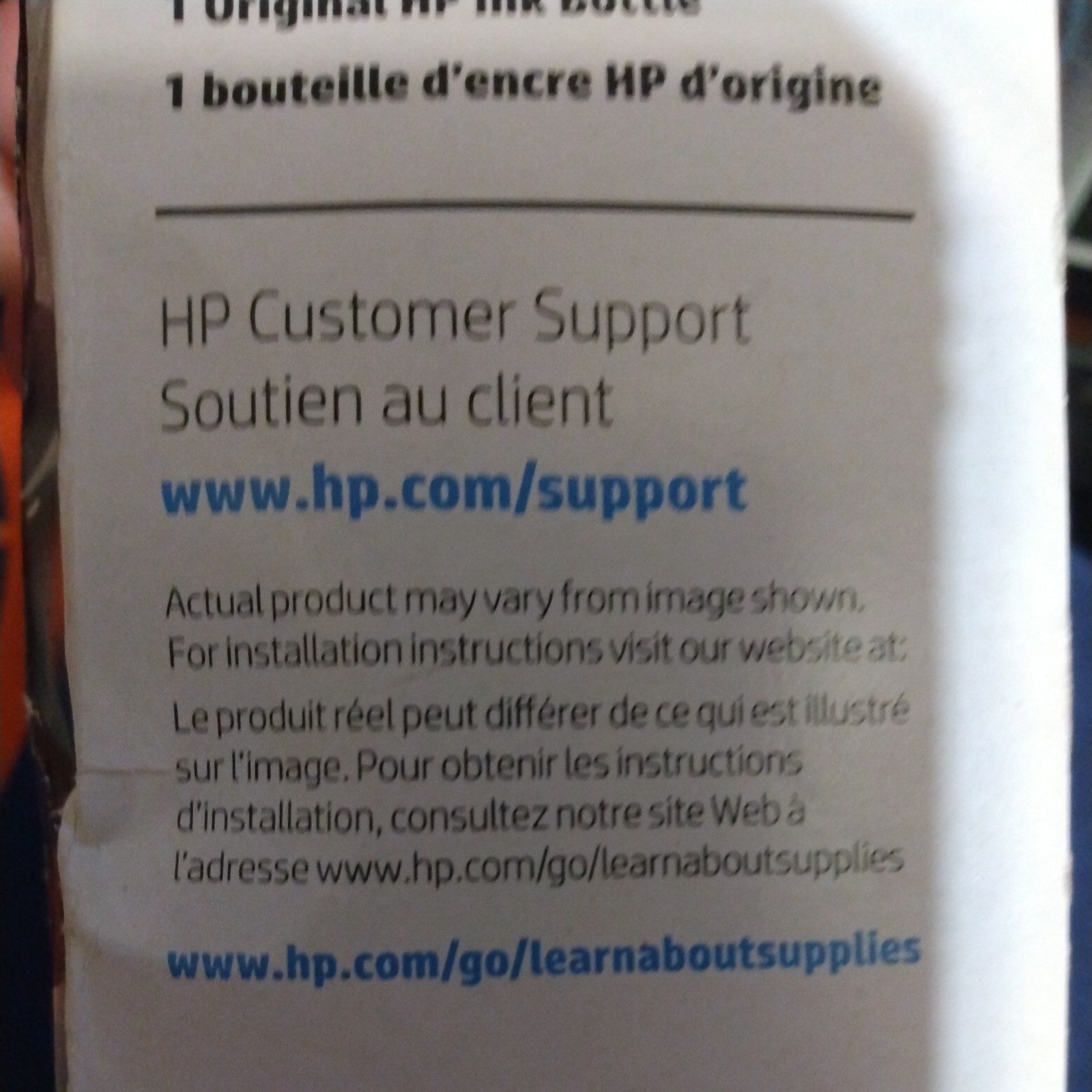 HP 32XL 135-ml Blk Original Ink Bottle, ~6,000 pages, 1VV24AN New Exp 3/26
