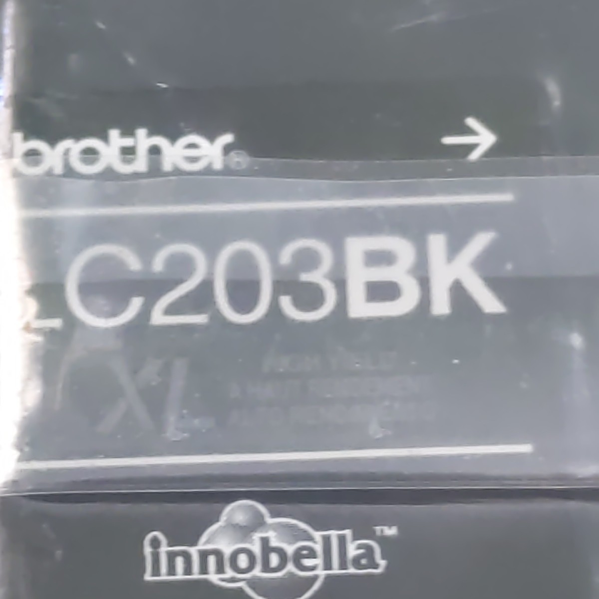 Brother LC203BK XL Ink Cartridge (Sealed, NO BOX)