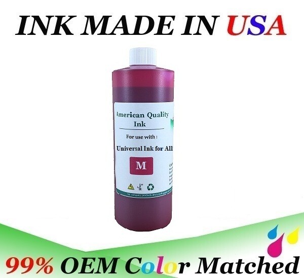 4x500ml Bulk refill ink for HP Canon Epson Lexmark Dell Brother inkjet printer