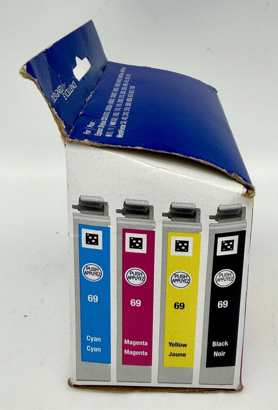 Epson 69 Standard Capacity Black Yellow Cyan Magenta Ink Cartridge EXP 9/2025
