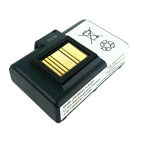 Zebra QLN320 / QLN220 Scanner Battery Replacement – 2500 MAh 7.4V P/N: P1051378