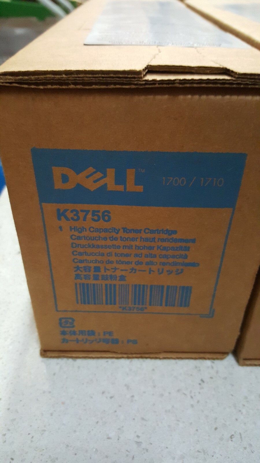 Genuine Dell K3756 Toner for 1700 / 1710 6,000 pages High Yield See Photos