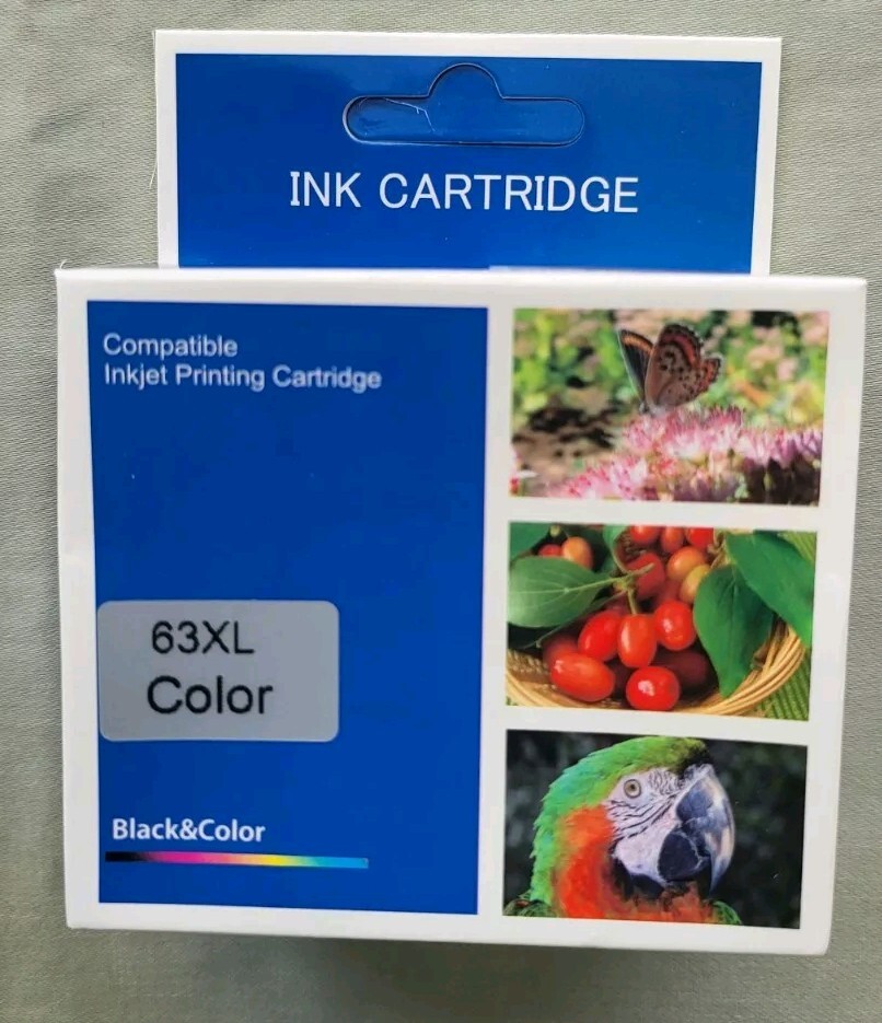 Generic Ink 63XL for HP OfficeJet (Tri-Color Cartridge Only)