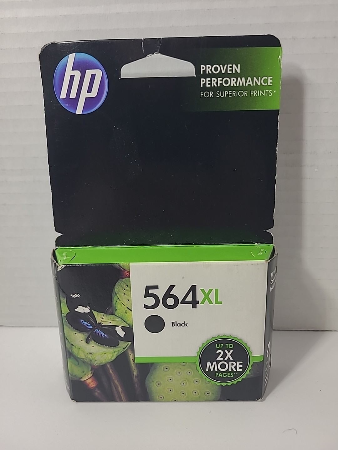 Genuine HP 564XL Black Ink Cartridge CN684WN EXP OCT 2013 Sealed Box