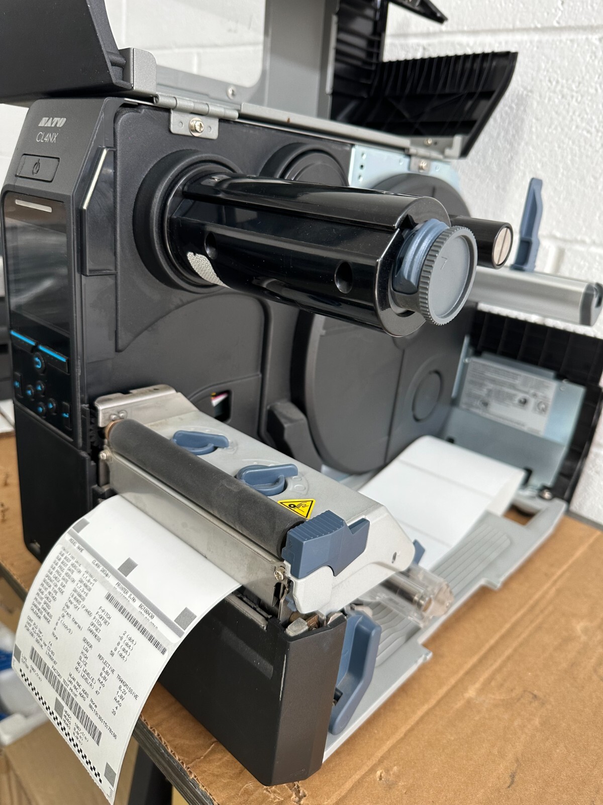 WWCL00061 – SATO CL4NX DT/TT,203 DPI, Eth/Ser/USB Printer. WARRANTY GOOD WORKING