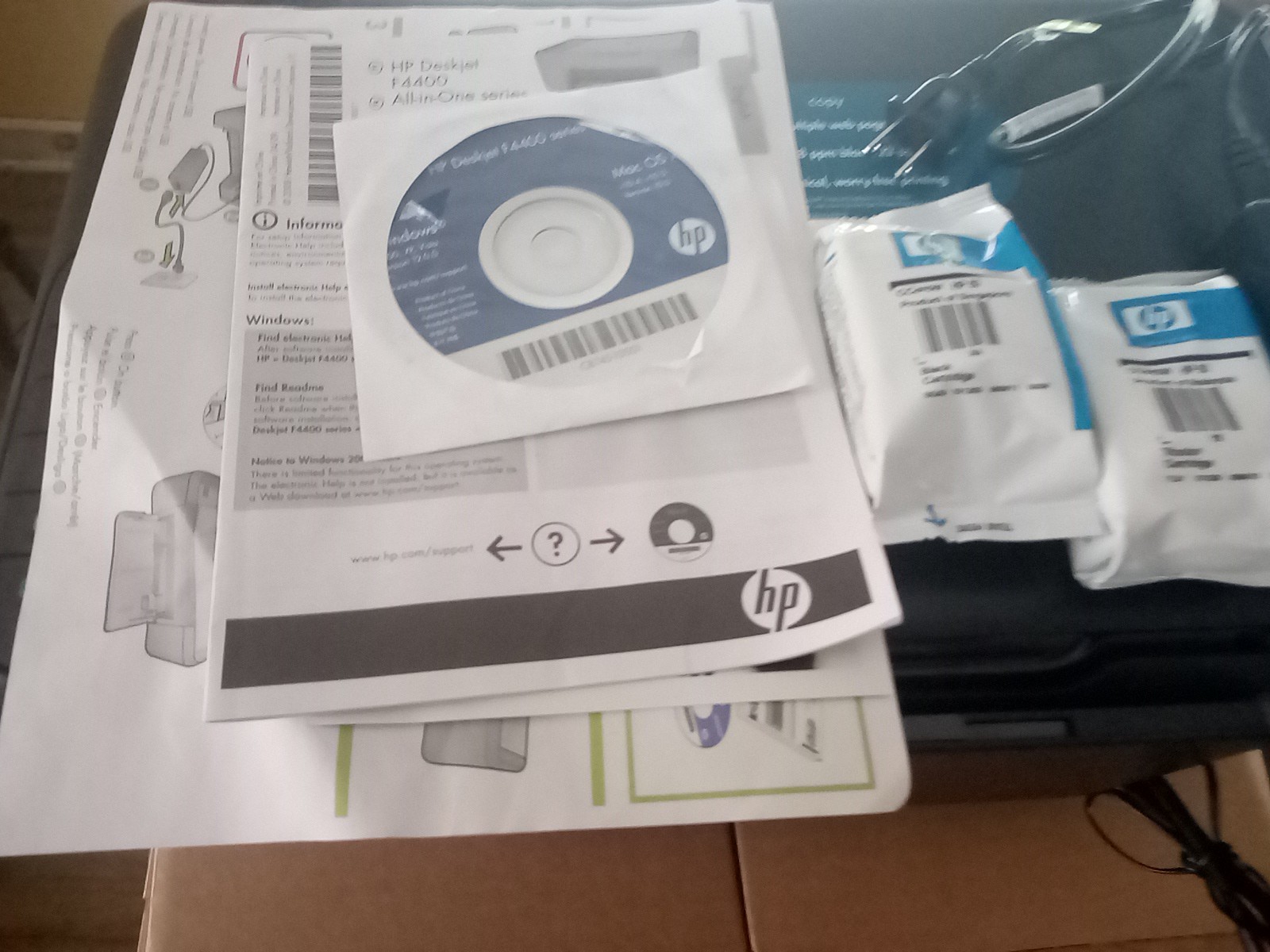 HP Deskjet F4480 All-In-One Inkjet Printer New No Box
