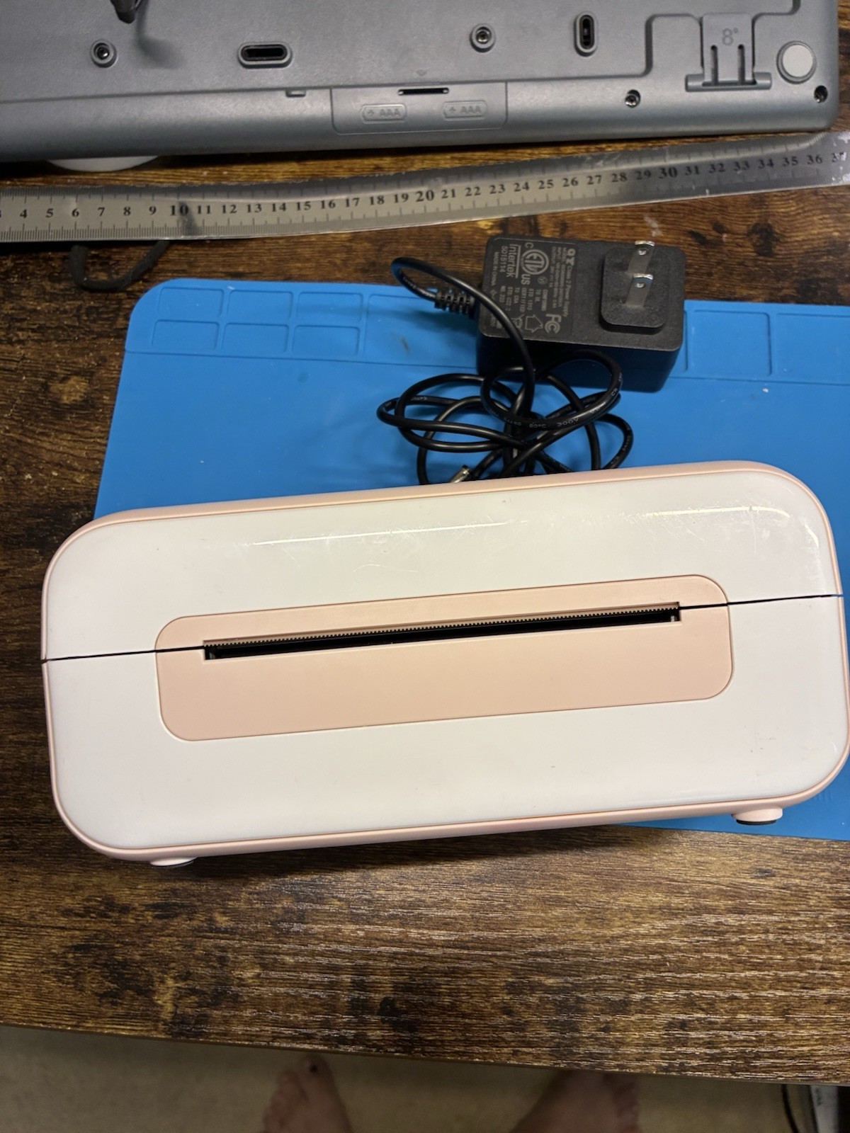 Phomemo PM-246S Label Printer – USB Connection / Used / Pink / See Description