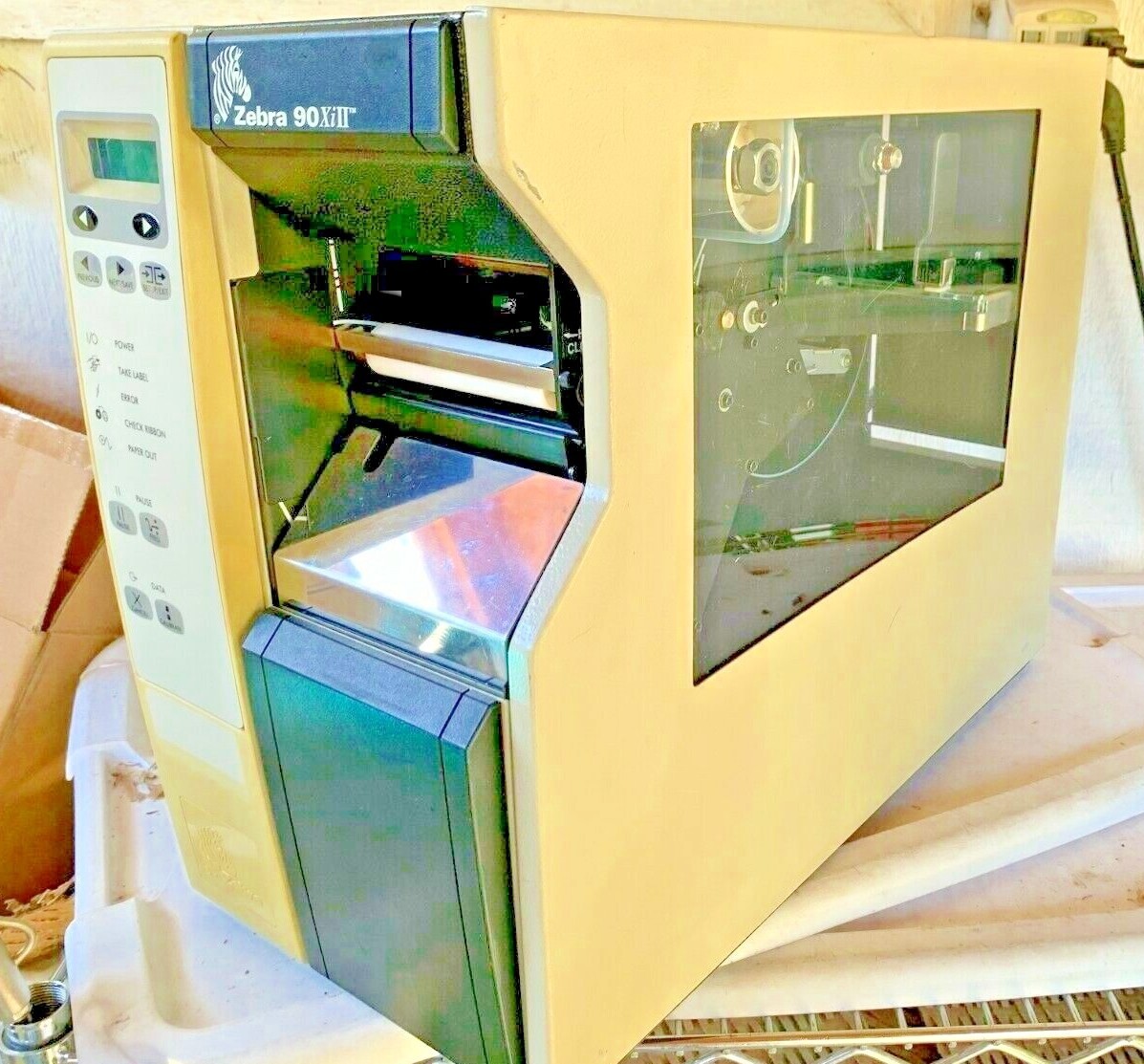 Zebra 90XiII DT/TT Industrial Label Printer 090-401-00004 Parallel Serial Only